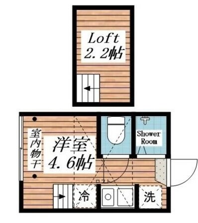 永福町駅 徒歩9分 1階の物件間取画像